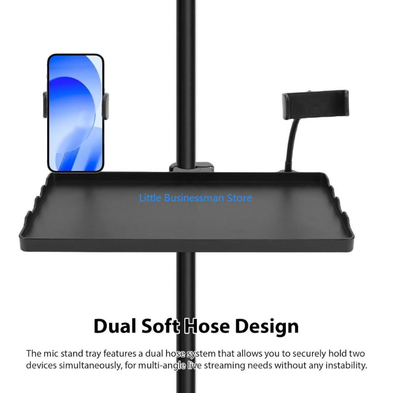 ABS Desk Organizers Tray for 3 - Desk Setup With Mic 评论和价格