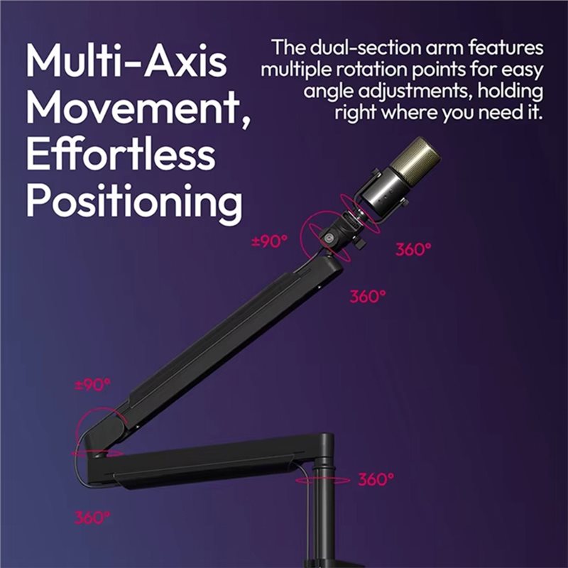 PHILE-ZJ05 Adjustable Micropho - Desk Setup With Mic 评论和价格