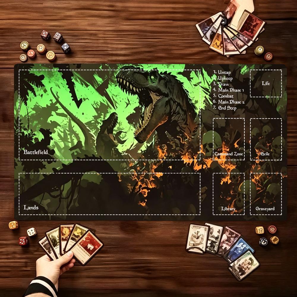 Dark Jungle Dinosaur Large Ext - Desk Setup Trading 评论和价格
