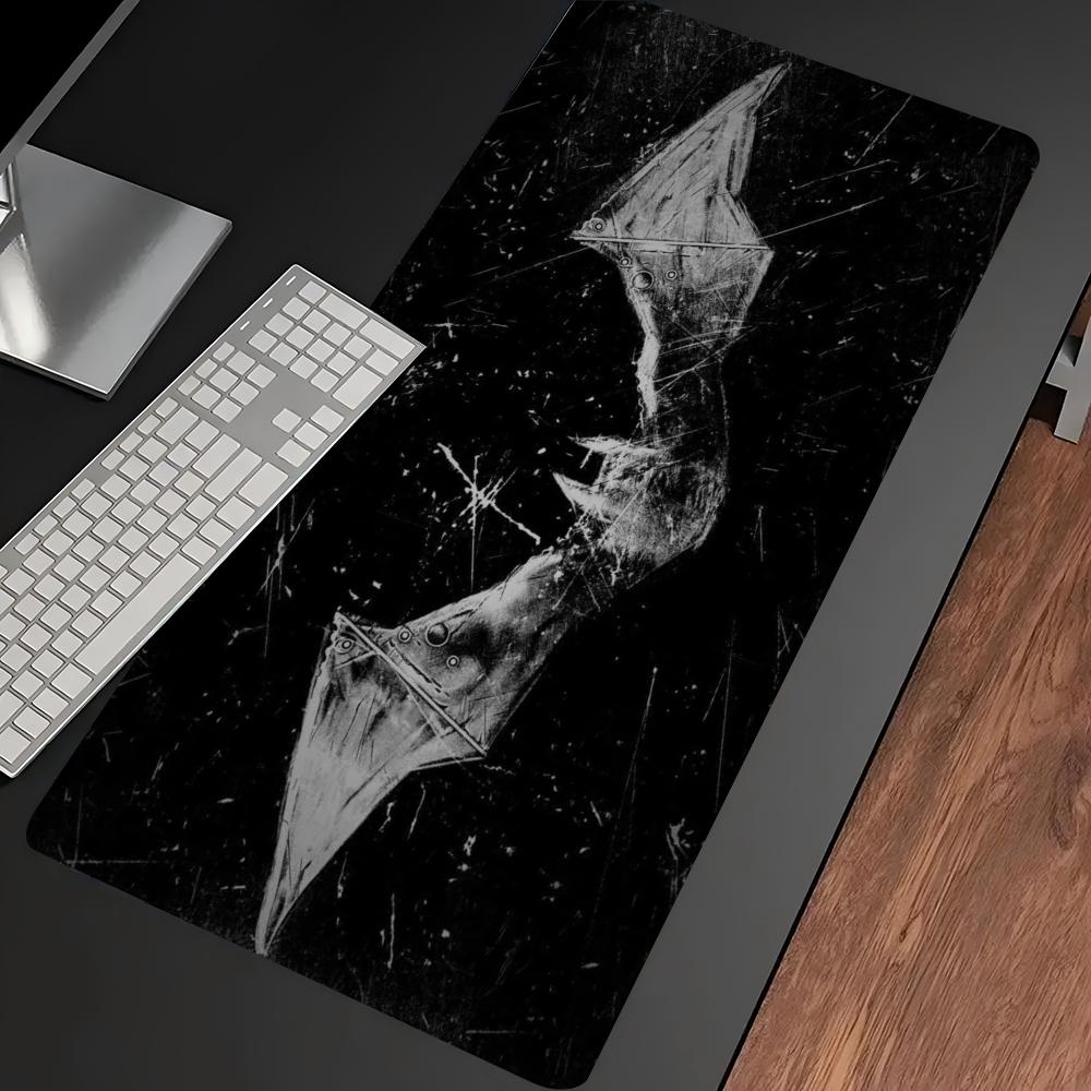 Dark Red Bat Pattern Large Gam - Desk Setup Laptop And Pc 评论和价格