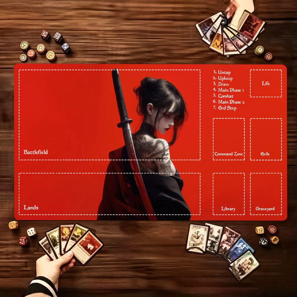 Anime Samurai Warrior Girl Lar - Desk Setup Trading 评论和价格