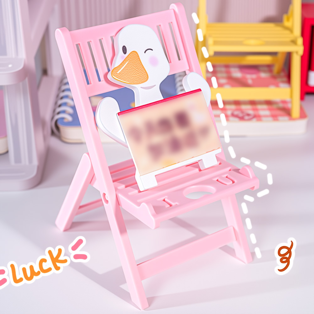 Mini Folding Chair Phone Stand - Desk Setup Options 评论和价格