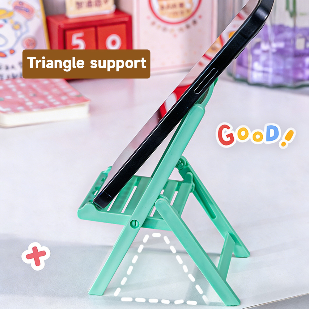 Mini Folding Chair Phone Stand - Desk Setup Options 评论和价格