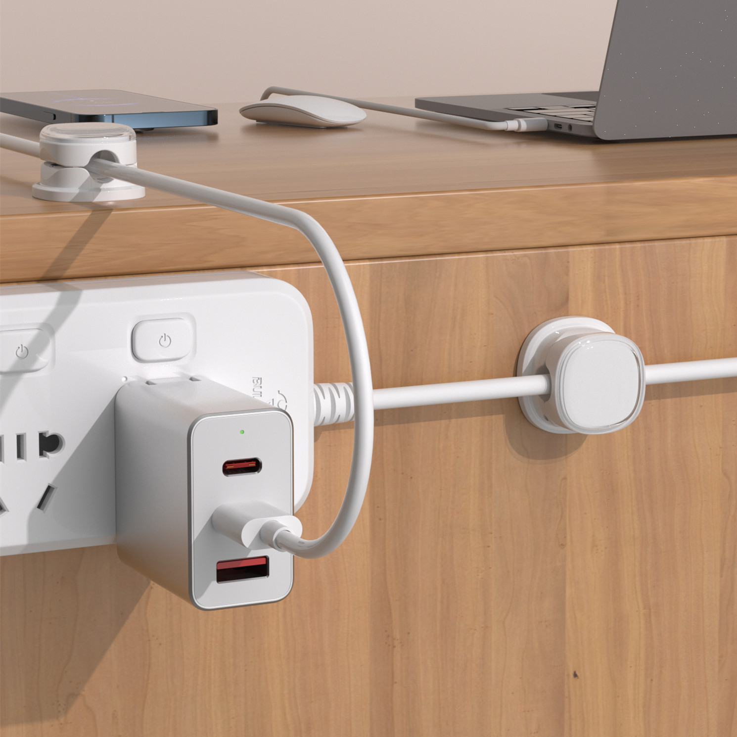 3/6/8/12PCS Magnetic Cable Cli - Desk Setup Cable Management 评论和价格