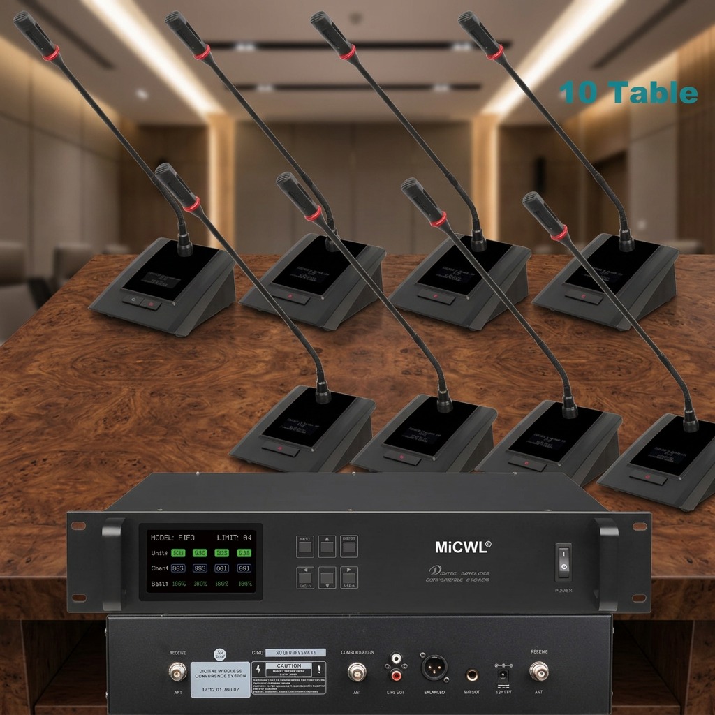 MiCWL Digital Wireless Goosene - Desk Setup With Mic 评论和价格