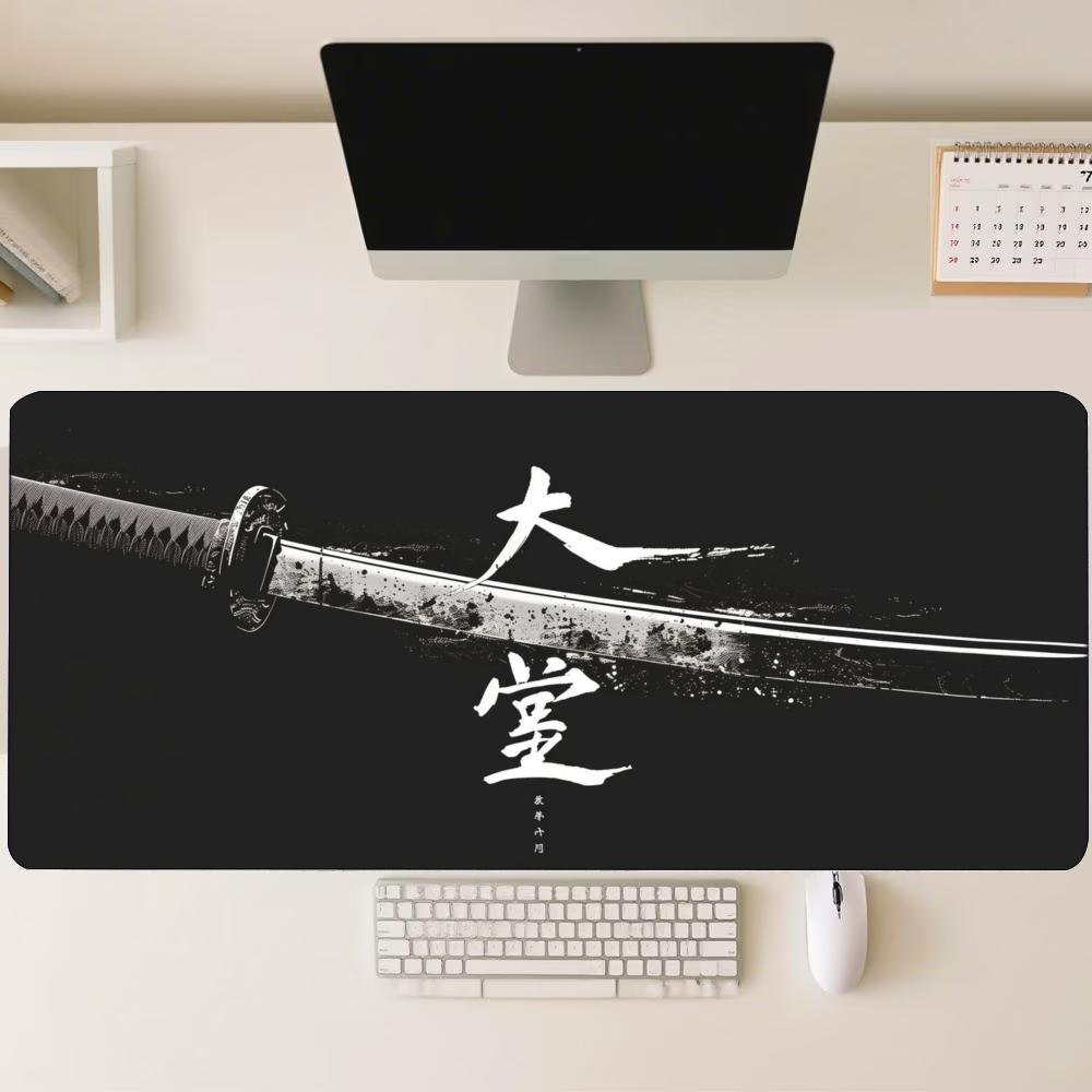 Desk Mat Japanese Samurai Kata - Desk Setup For Work 评论和价格