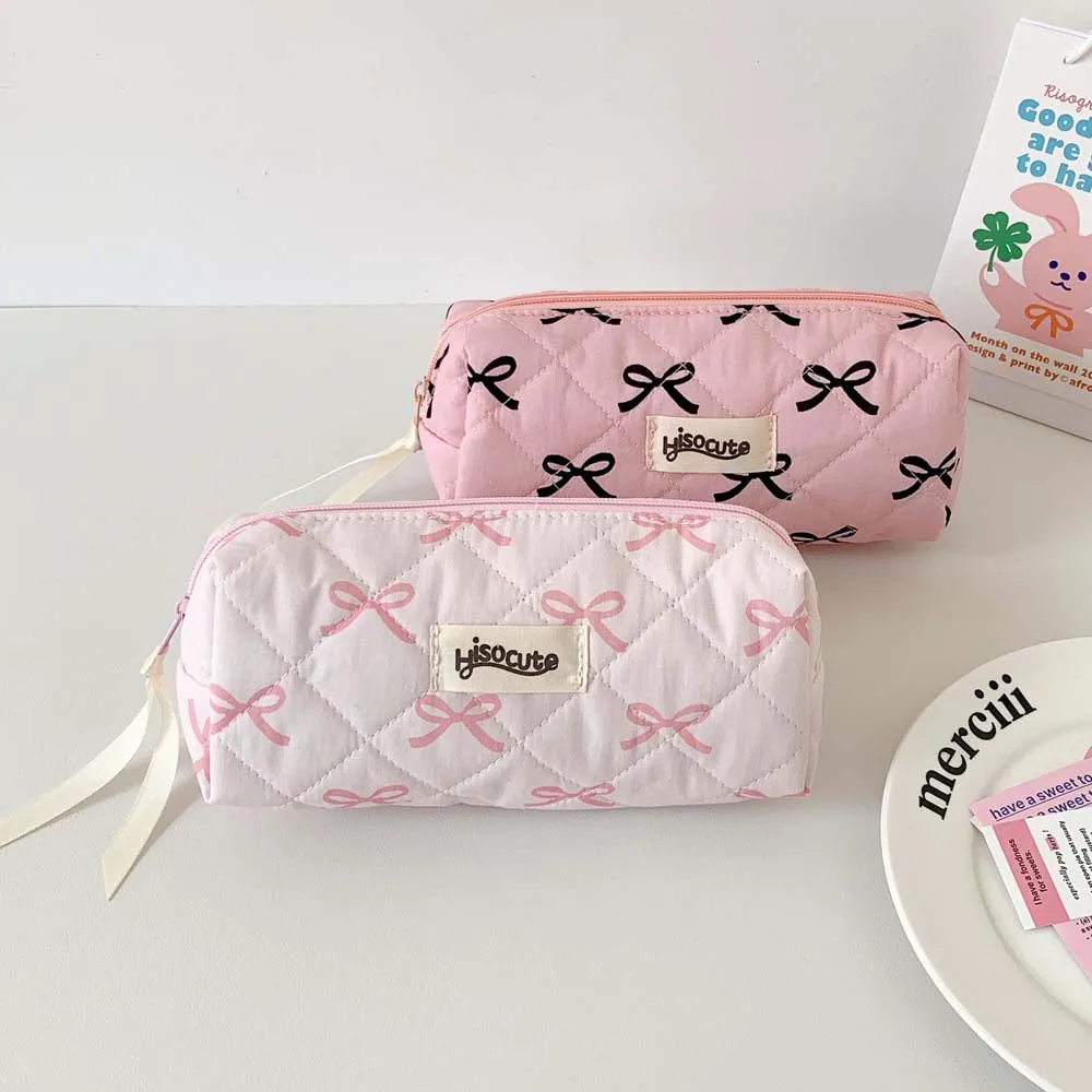 Bowknot Bow Stationery Bag Des - Korean Desk Setup 评论和价格