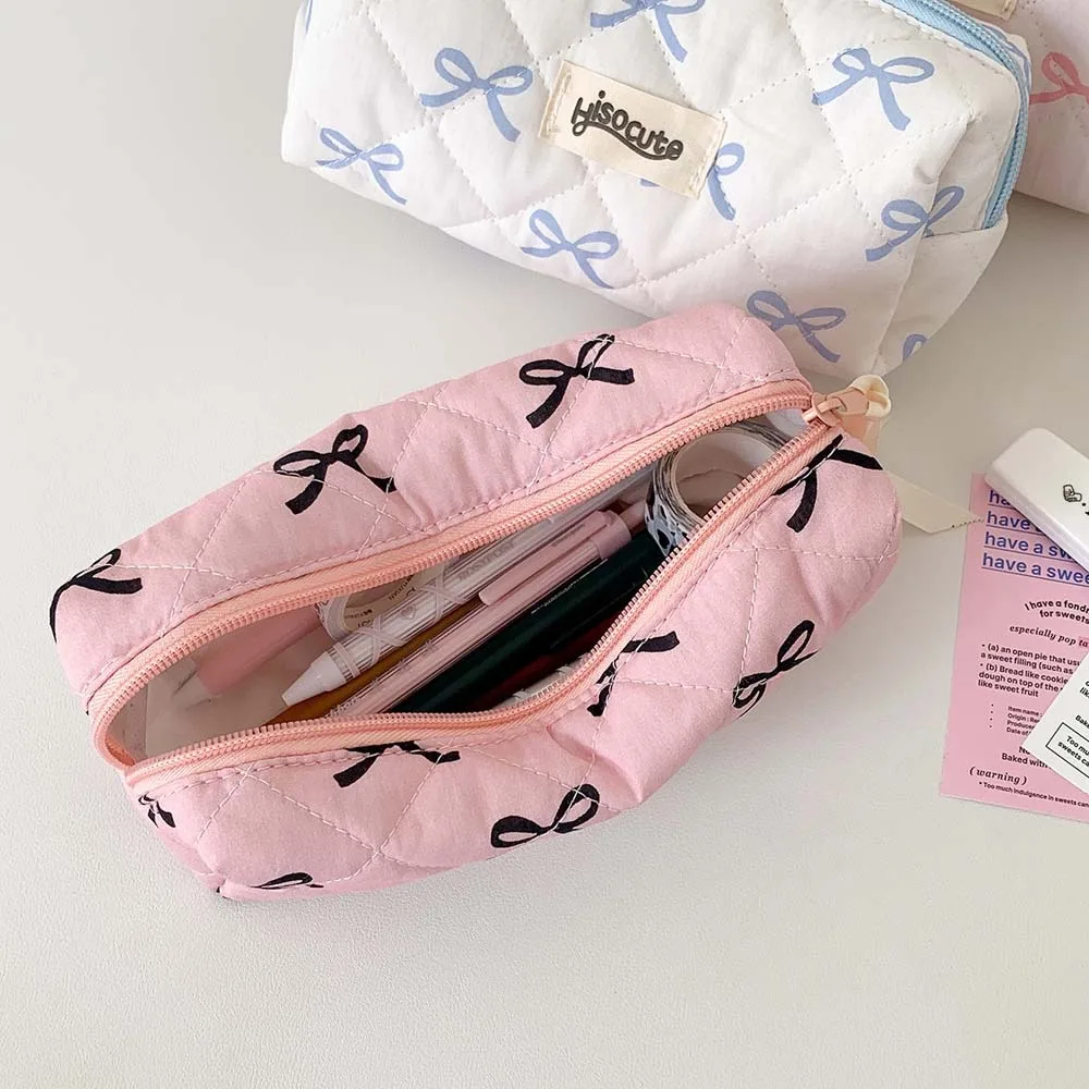 Bowknot Bow Stationery Bag Des - Korean Desk Setup 评论和价格