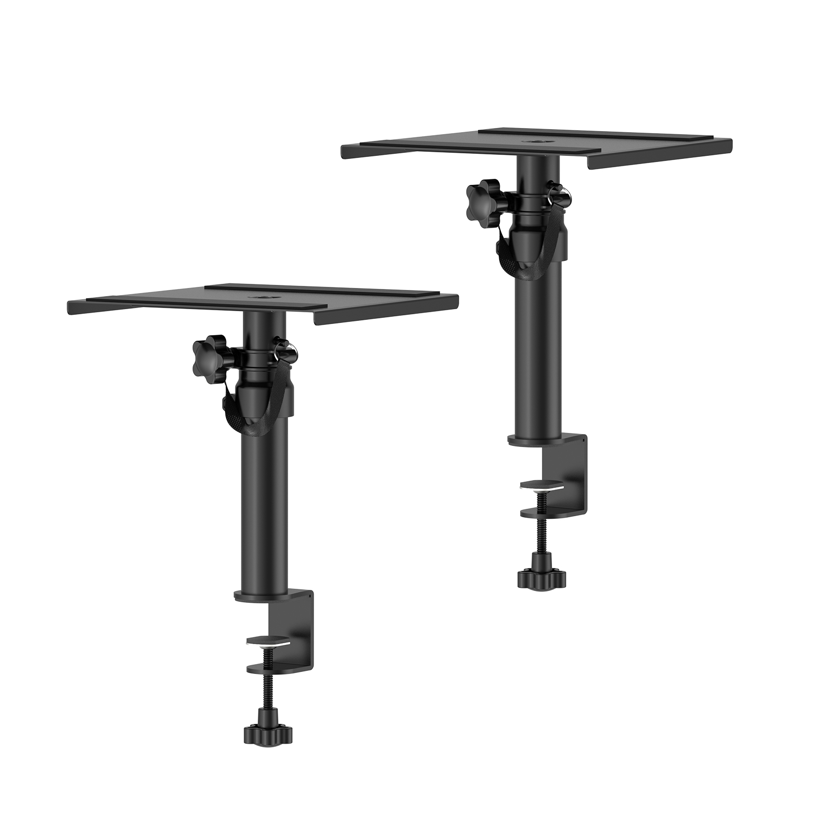 Set of 2 Desktop Clamp Speaker - Desk Setup With 2 Monitors 评论和价格