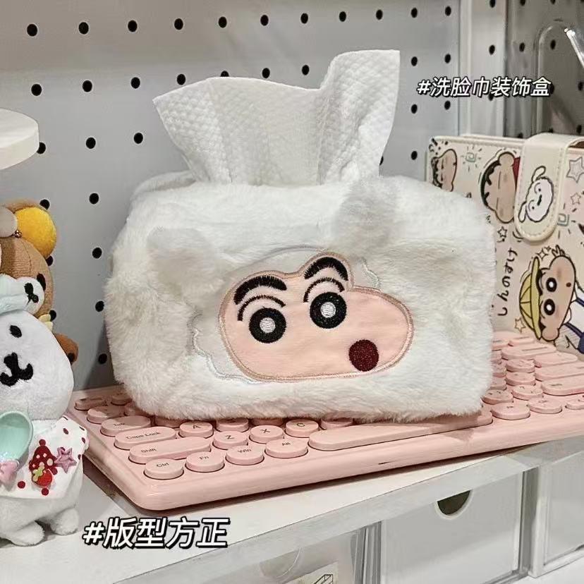 Crayon Shin-chan tissue box -  - Korean Desk Setup 评论和价格