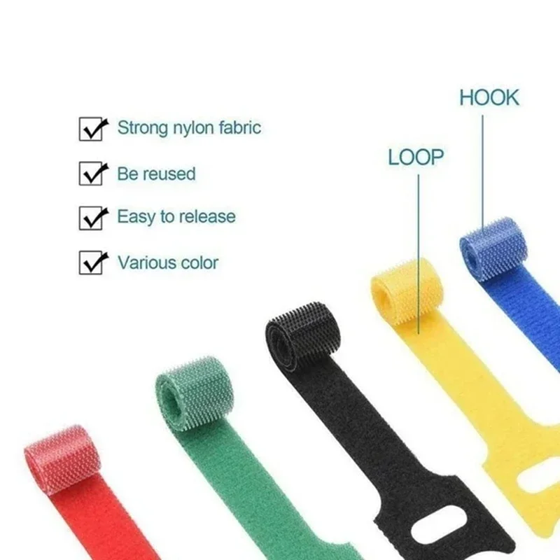 10/30/50PCS USB Cable Organize - Desk Setup Cable Management 评论和价格