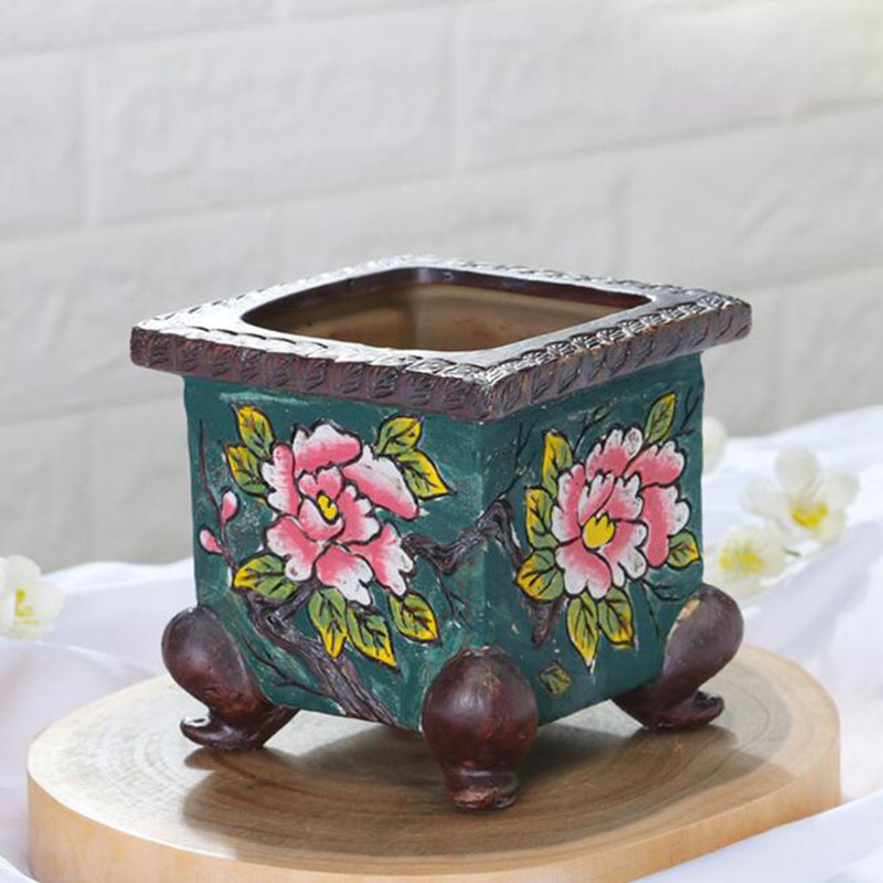 Korean Style Handpainted Flora - Korean Desk Setup 评论和价格