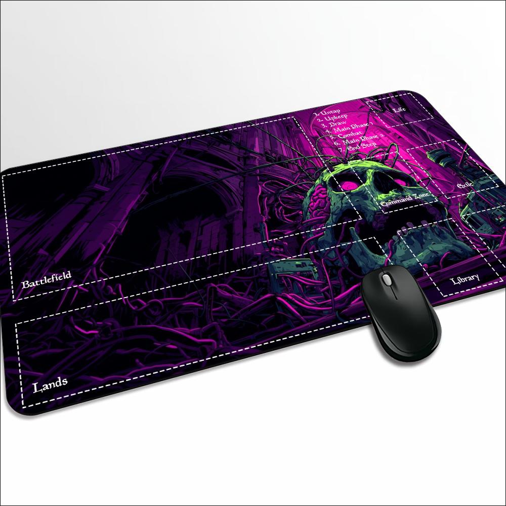 Colorful Neon Horror Skull Lar - Desk Setup Trading 评论和价格