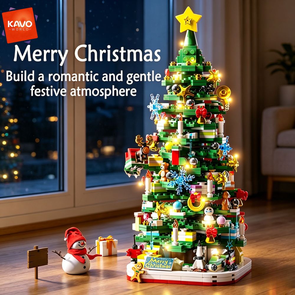 KAVOWORLD 1024pcs Christmas Tr - Desk Setup Options 评论和价格