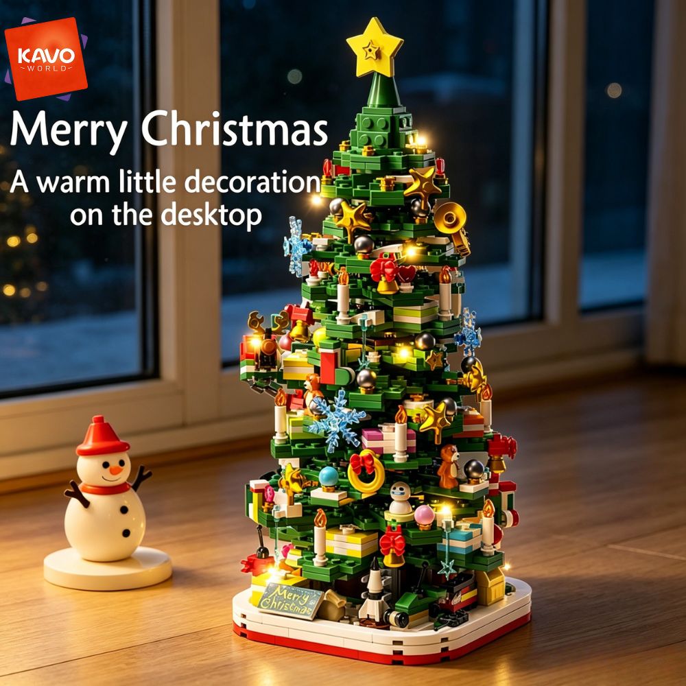 KAVOWORLD 1024pcs Christmas Tr - Desk Setup Options 评论和价格