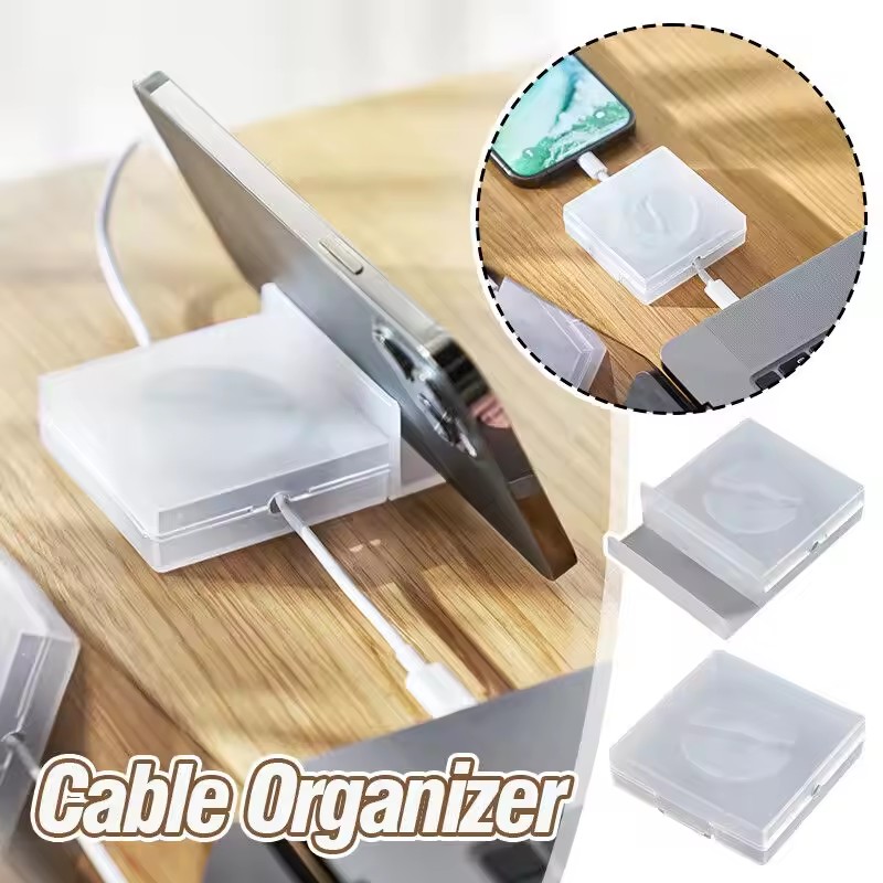 Portable Transparent Cable Org - Desk Setup Cable Management 评论和价格